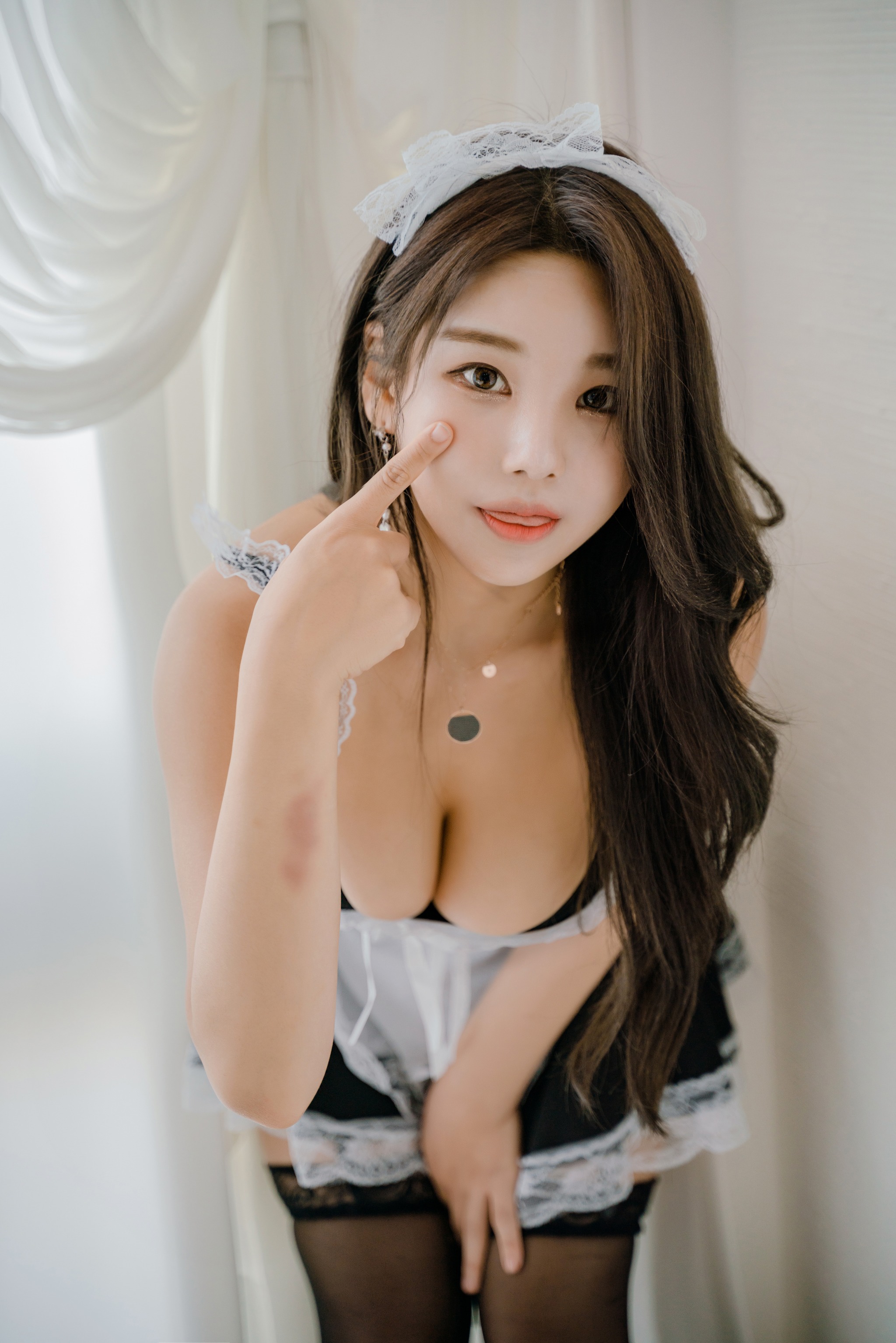 图片[1]-Zzyuri(쮸리) – NO.016 SAINT Photolife-VOL.09 Maid[46P]-XikXak